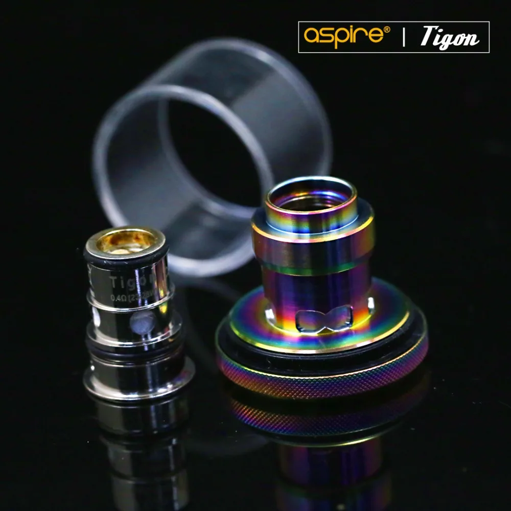 Original Aspire Tigon Tank 3.5ml Atomizer With Ni80 Coil Ftis Aspire Tigon Battery Kit Electronic Cigarette Vape Tank
Original Aspire Tigon Tank 3.5ml Atomizer With Ni80 Coil Ftis Aspire Tigon Battery Kit Electronic Cigarette Vape Tank