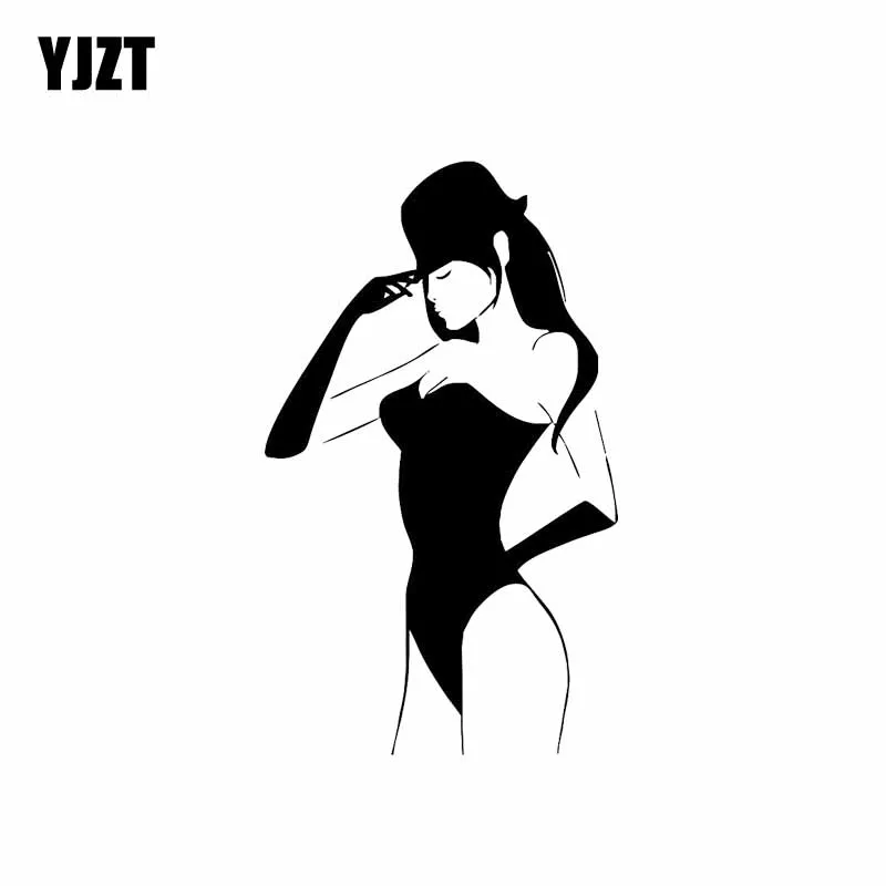 YJZT 9.2*15.6CM Fashion Cool Girl Good Quality Popular Design Style Black/Silver Vinyl Decals Covering The Body C20-0362
YJZT 9.2*15.6CM Fashion Cool Girl Good Quality Popular Design Style Black/Silver Vinyl Decals Covering The Body C20-0362