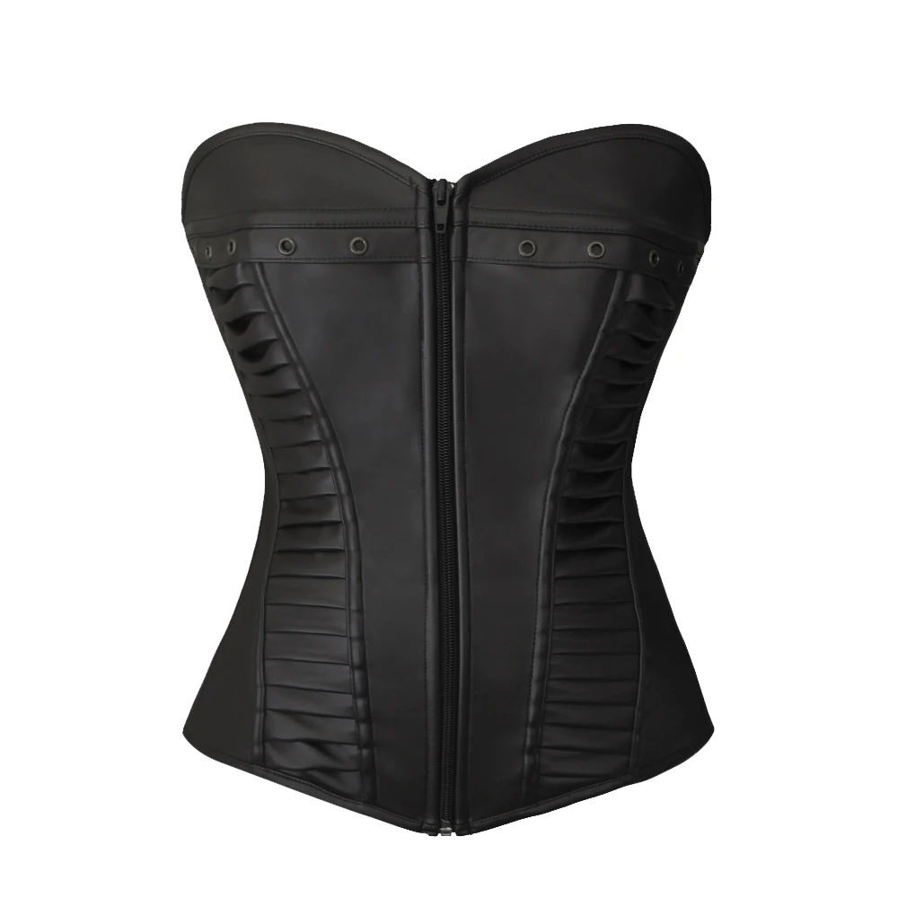 New Women Top Quality Steampunk Corset with Zipper Front Closure Free Shipping 2 Colors S-2XL 3S9075 Sexy Corset Women
New Women Top Quality Steampunk Corset with Zipper Front Closure Free Shipping 2 Colors S-2XL 3S9075 Sexy Corset Women