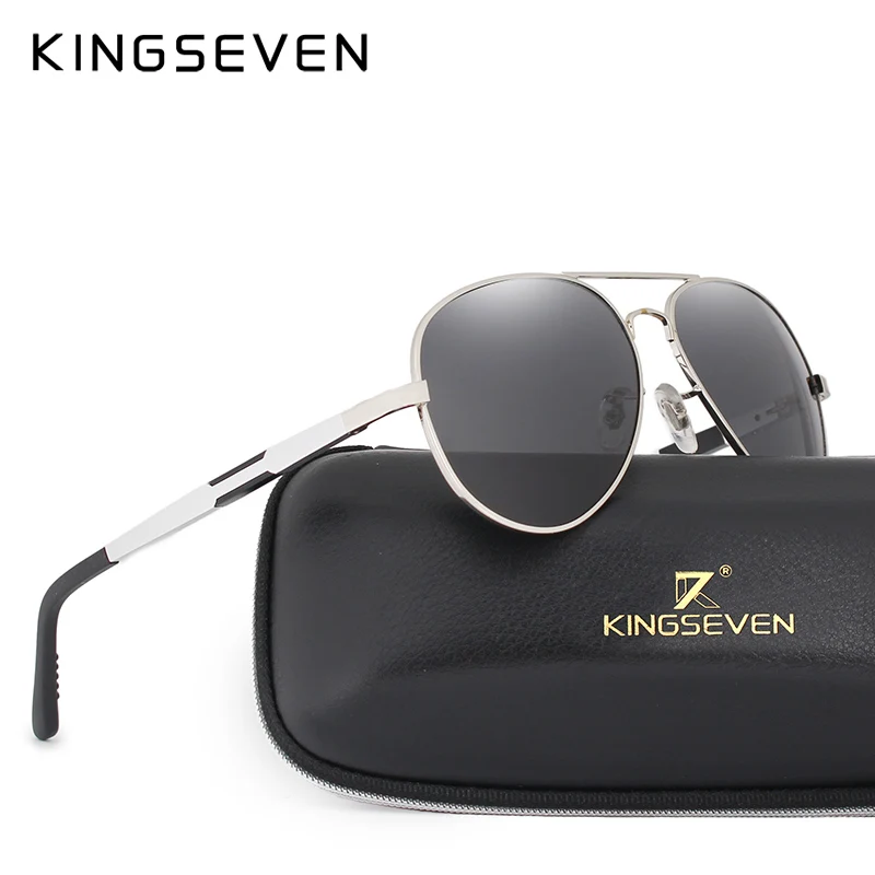 KINGSEVEN Men HD Polarized Sunglasses Aluminum Magnesium Driving Sun Glasses Men's Classic Brand Sunglasses Accessories
KINGSEVEN Men HD Polarized Sunglasses Aluminum Magnesium Driving Sun Glasses Men's Classic Brand Sunglasses Accessories
