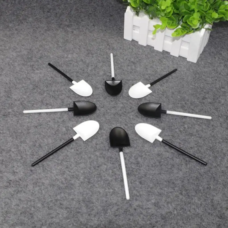 Pure Black White Ice Cream Scoop Shovel Small Disposable Potted Flower Pot Shovel LX2039
Pure Black White Ice Cream Scoop Shovel Small Disposable Potted Flower Pot Shovel LX2039