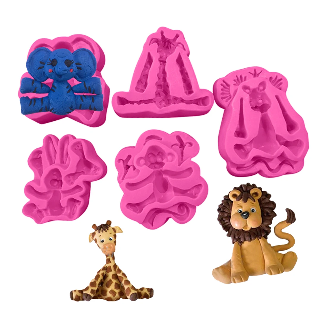 Top Sale Sugarcraft Animal Silicone Mold Fondant Mold Cake Decorating Tools Chocolate Gumpaste Mold Clay Mould
Top Sale Sugarcraft Animal Silicone Mold Fondant Mold Cake Decorating Tools Chocolate Gumpaste Mold Clay Mould