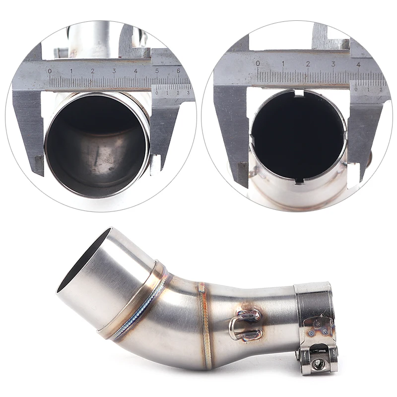 MT-03 MT03 Motorcycle Exhaust Muffler Pipe Middle Link Pipe Escape FOR YAMAHA YZF-R3 R3 R25 R30 2015 2016 Slip On
MT-03 MT03 Motorcycle Exhaust Muffler Pipe Middle Link Pipe Escape FOR YAMAHA YZF-R3 R3 R25 R30 2015 2016 Slip On
