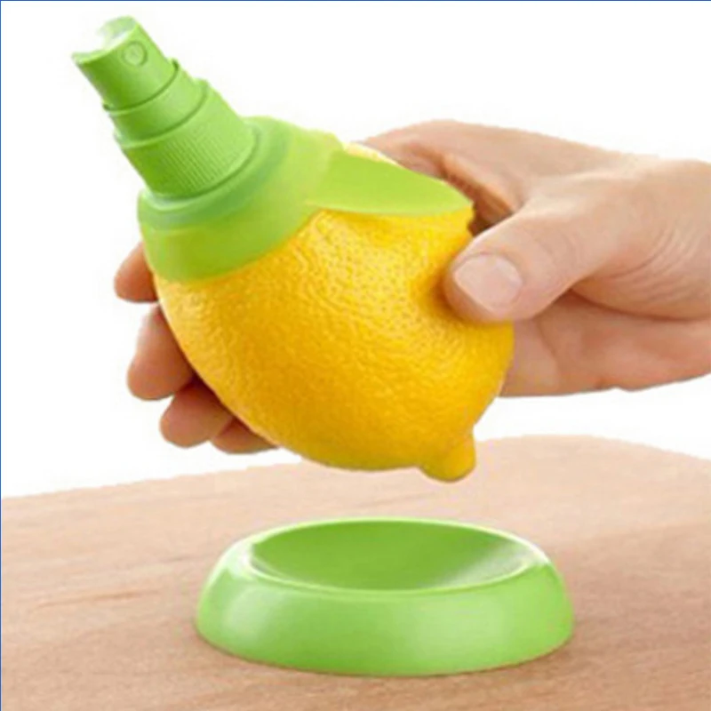 1PC Kitchen Gadgets Lemon Sprayer Fruit Juice Citrus Spray Squeezers Fresh Fruit Juice Tools Orange Extractor Hand Sprinkler
1PC Kitchen Gadgets Lemon Sprayer Fruit Juice Citrus Spray Squeezers Fresh Fruit Juice Tools Orange Extractor Hand Sprinkler