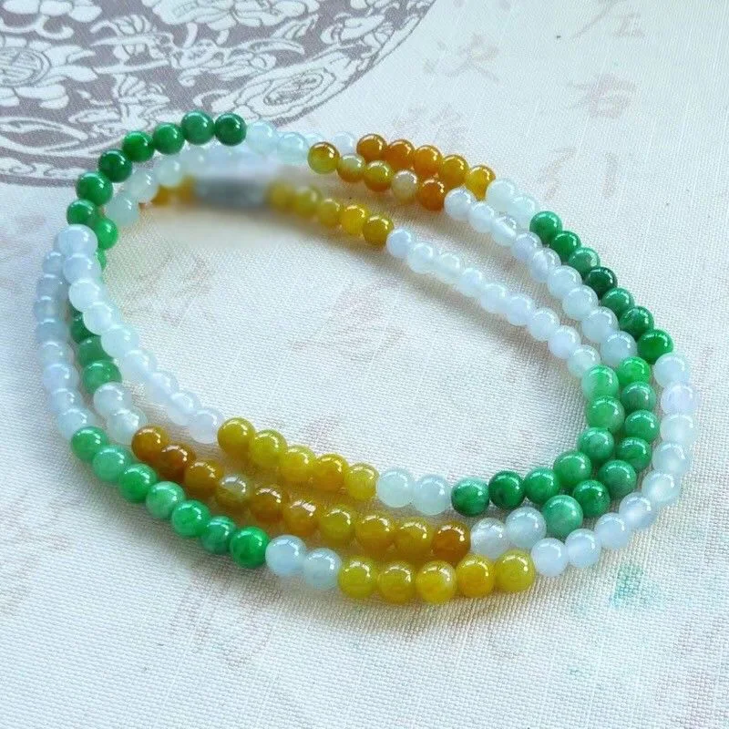 Fine jewelry jade necklace 3 color Red Green 100% Natural A JADE JADEITE Bead Beads necklace
Fine jewelry jade necklace 3 color Red Green 100% Natural A JADE JADEITE Bead Beads necklace