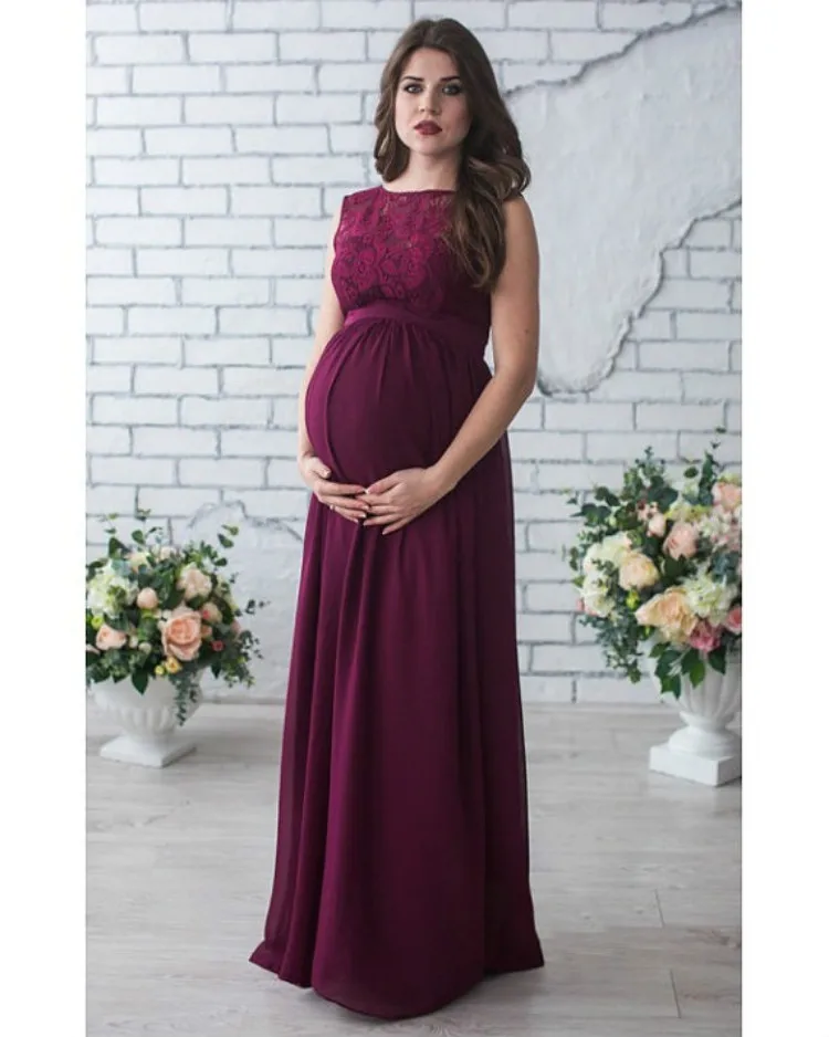 Pregnant Women Dress Sleeveless Maternity Clothing Party Evening Dresses Lady Lace Long Clothes Photo Shooting Dress for Mother
Pregnant Women Dress Sleeveless Maternity Clothing Party Evening Dresses Lady Lace Long Clothes Photo Shooting Dress for Mother