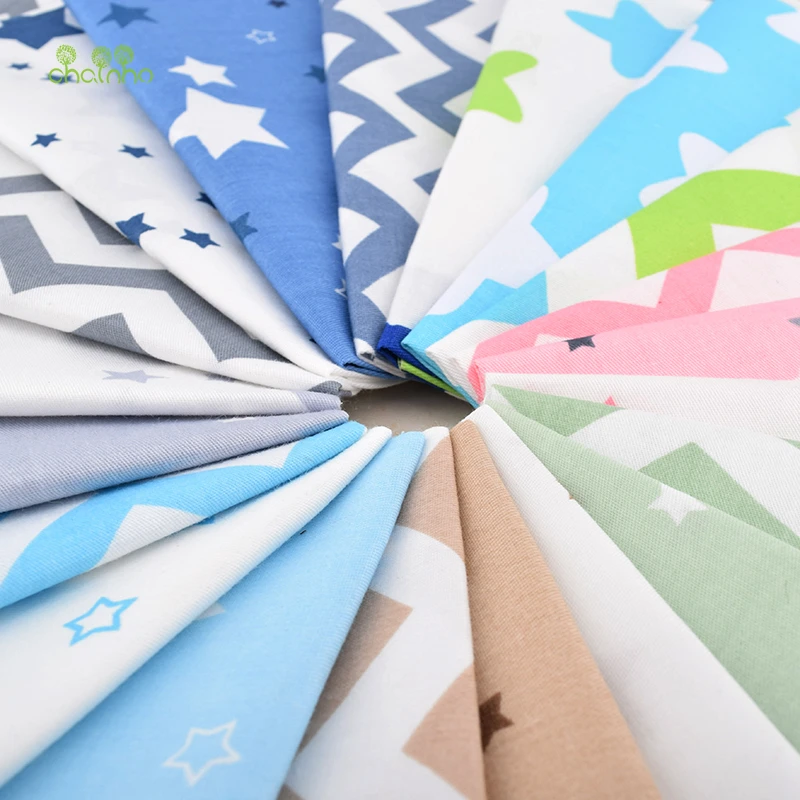 Chainho,20pcs Stars Series,Printed Twill Cotton Fabric,Patchwork Cloth,DIY Sewing Quilting Fat Quarters Material For Baby&Child
Chainho,20pcs Stars Series,Printed Twill Cotton Fabric,Patchwork Cloth,DIY Sewing Quilting Fat Quarters Material For Baby&Child