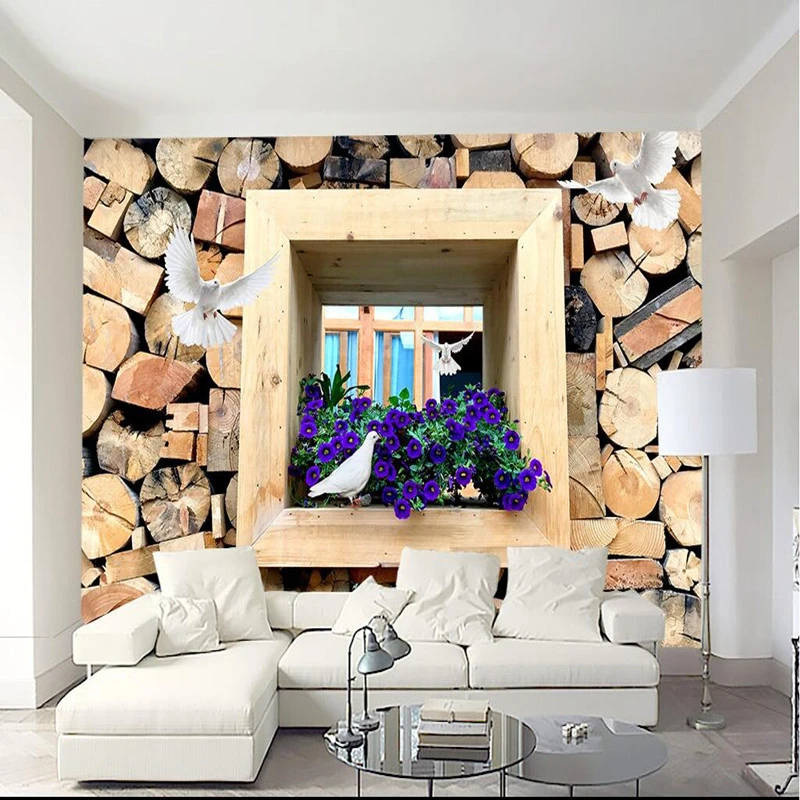 American Country Wallpapers 3D Custom Large Murals Flowers Wallpaper for Walls 3D Wood Photo Wall Papers Living Room Home Decor
American Country Wallpapers 3D Custom Large Murals Flowers Wallpaper for Walls 3D Wood Photo Wall Papers Living Room Home Decor