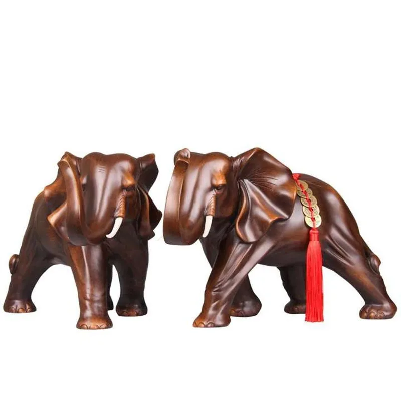 Elephant Faux Wood Figurine Art Sculpture Figurine Shui Animal Statues Resin Crafts Home Decoration Accessories R531
Elephant Faux Wood Figurine Art Sculpture Figurine Shui Animal Statues Resin Crafts Home Decoration Accessories R531