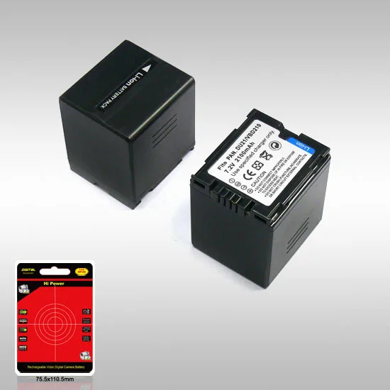 Camera Battery Replace For PANASONIC DU21/VBD210/DZ-BP21S Fit For NVGS10/GS25/GS26/GS27/GS28/GS29/GS30/GS31/GS33 7.2V 2100mAh
Camera Battery Replace For PANASONIC DU21/VBD210/DZ-BP21S Fit For NVGS10/GS25/GS26/GS27/GS28/GS29/GS30/GS31/GS33 7.2V 2100mAh