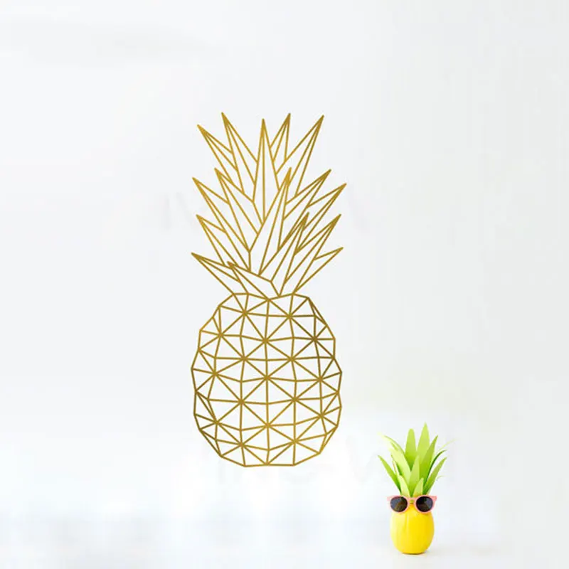 geometric pineapple Nordic style stickers Eco-friendly vinyl wall decal for home and store decor dining hall and sofa background
geometric pineapple Nordic style stickers Eco-friendly vinyl wall decal for home and store decor dining hall and sofa background