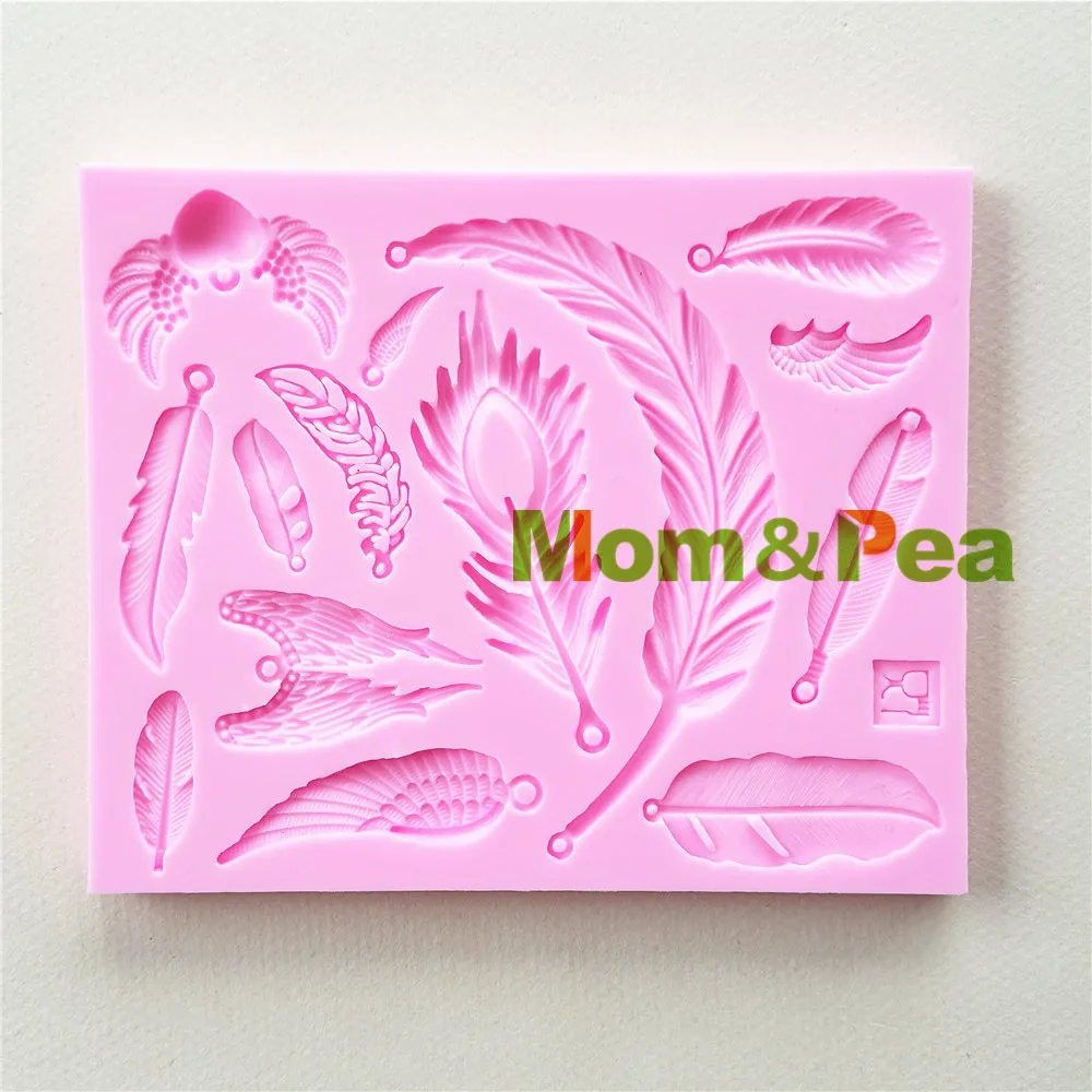 Mom&Pea 1132 Free Shipping Feather Silicone mold Cake Decoration Fondant Cake 3D Mold Food Grade
Mom&Pea 1132 Free Shipping Feather Silicone mold Cake Decoration Fondant Cake 3D Mold Food Grade
