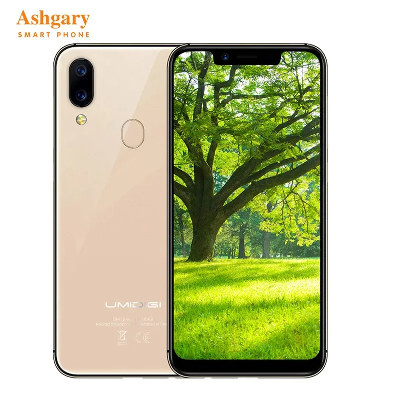 Смартфон UMIDIGI A3 Pro 4G 5 7 'ཏ:9 HD + Android 8 1 четырехъядерный процессор 3 ГБ 32 3300 мАч