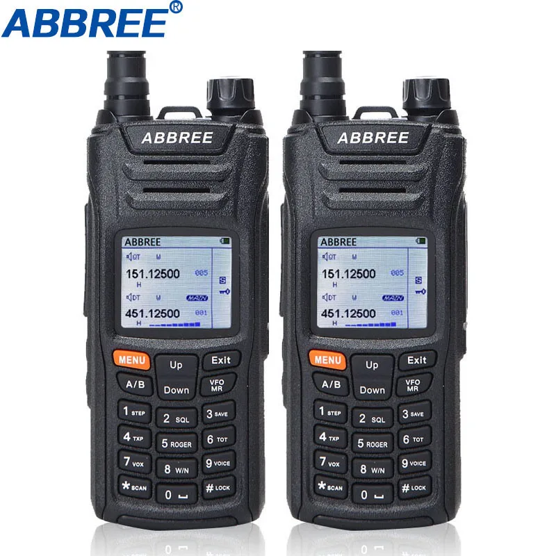 2шт ABBREE AR-F6 Walkie Talkie 6 полос двойной 999CH Многофункциональный VOX DTMF SOS сканирование ЖК-дисплей цветной дисплей переносной 2 Way Radio
2шт ABBREE AR-F6 Walkie Talkie 6 полос двойной 999CH Многофункциональный VOX DTMF SOS сканирование ЖК-дисплей цветной дисплей переносной 2 Way Radio