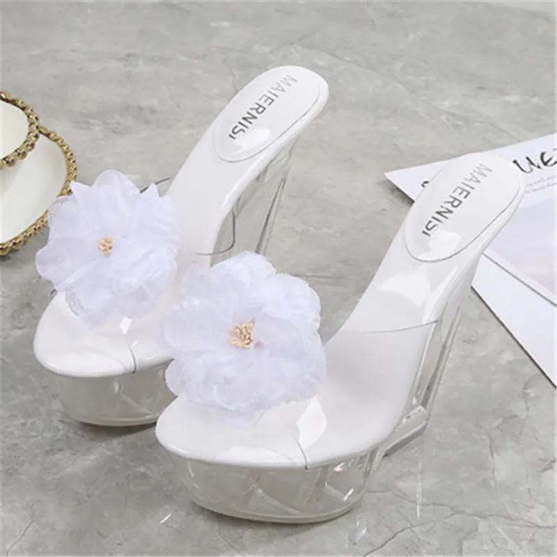 WADNASO Women Super High Heel Waterproof Platform Slippers Model Catwalk Pole Dance Shoes Nightclub women's Party Shoes black
WADNASO Women Super High Heel Waterproof Platform Slippers Model Catwalk Pole Dance Shoes Nightclub women's Party Shoes black