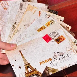 90 Pc/Lot Personality Landscape Postcard / Retro Europe DIY Paris Tower Business Gift Greeting card
90 Pc/Lot Personality Landscape Postcard / Retro Europe DIY Paris Tower Business Gift Greeting card