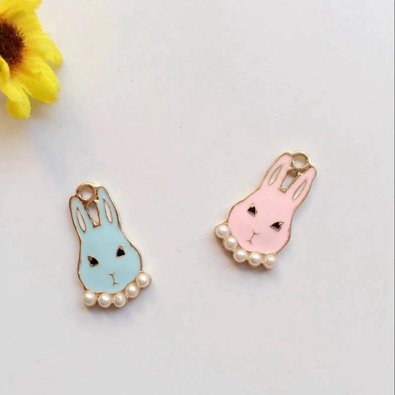 14*25MM 24Pcs Pink Blue Color Rabbit Glazing KC Gold Alloy Pendants Jewelry Charms
14*25MM 24Pcs Pink Blue Color Rabbit Glazing KC Gold Alloy Pendants Jewelry Charms