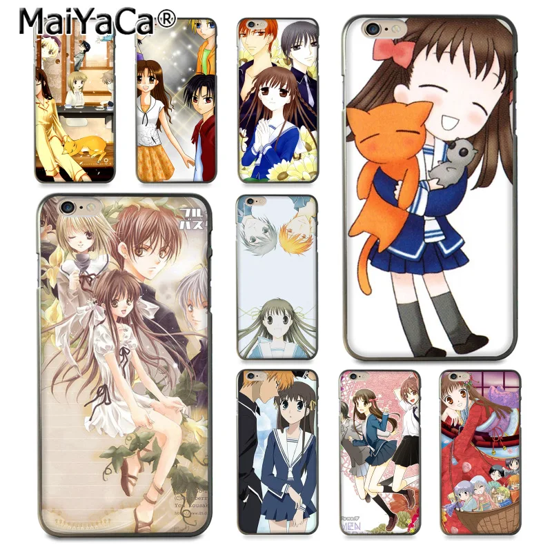 MaiYaCa корзина для фруктов аниме хит продаж Тонкий чехол iPhone 8 7 6 6S Plus X 10 5 5S SE 5C|case for