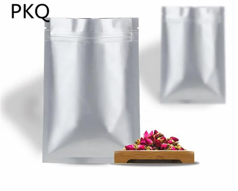 10pcs Wholesale Ziplock Bag Aluminum Foil Mylar Tear Notch Storage Flat Bottom Package Pouch Self Sealing Bags 10x15cm | Дом и сад