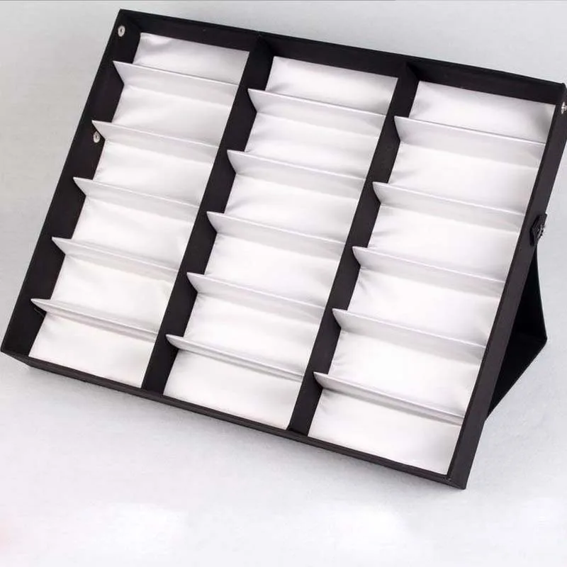 Jewelry Storage Display 180 Grid Case Box for Eyeglass Sunglass Glasses Jewelry Showing Case