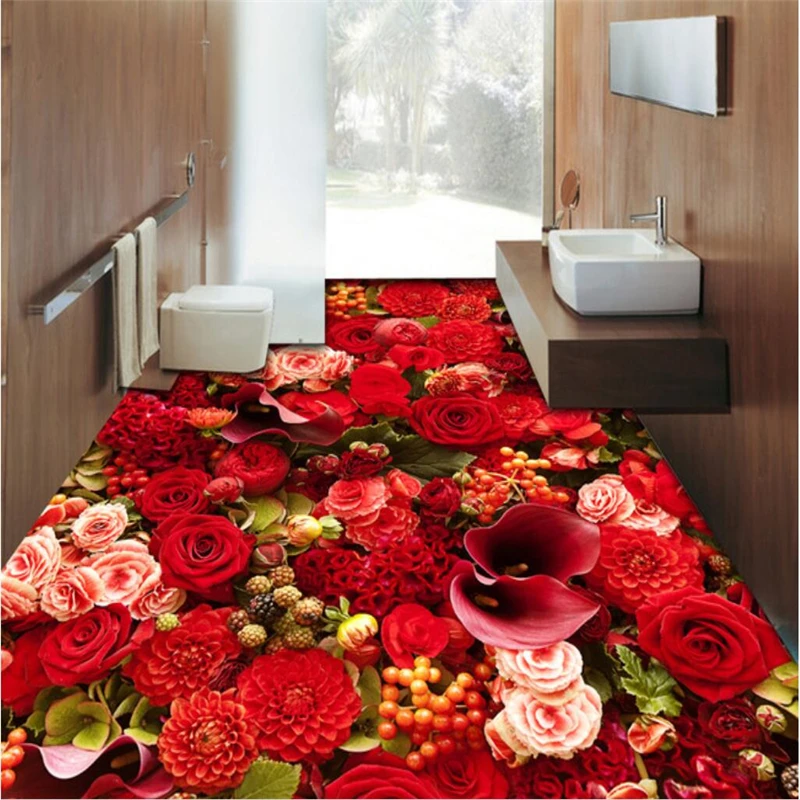 beibehang Custom wallpaper mural any size photo HD aesthetic rose sea living room 3D waterproof wear-resistant floor tiles
beibehang Custom wallpaper mural any size photo HD aesthetic rose sea living room 3D waterproof wear-resistant floor tiles