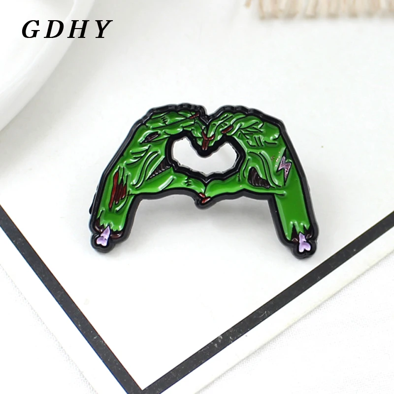 Зелёный Скелет GDHY, Череп, руки, труп, булавки, брошь, эмалированные булавки в форме искусственных рук, готический лацкан, рубашка, сумка, Хэллоуин, ювелирные изделия
Зелёный Скелет GDHY, Череп, руки, труп, булавки, брошь, эмалированные булавки в форме искусственных рук, готический лацкан, рубашка, сумка, Хэллоуин, ювелирные изделия