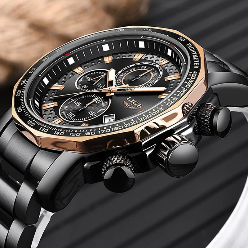 2018 LIGE Men Watches Top Brand Luxury Fashion Quartz Clock Men Full Steel Waterproof Sport Military Watch Relogio Masculino+Box
2018 LIGE Men Watches Top Brand Luxury Fashion Quartz Clock Men Full Steel Waterproof Sport Military Watch Relogio Masculino+Box