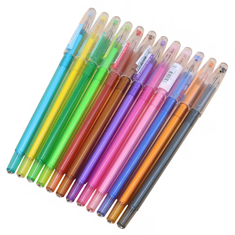 10 Pcs Art Painting Fountain Pen 0.5mm 12 Color Gel Pen Painting Student School Promotional Gifts Fine Crystal Pen Writing pen
10 Pcs Art Painting Fountain Pen 0.5mm 12 Color Gel Pen Painting Student School Promotional Gifts Fine Crystal Pen Writing pen
