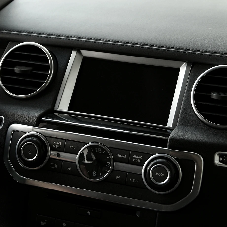 Car Interior Accessory Navigation Screen Frame Decoration For Land Rover Discovery 4 2010-2016 Styling
Car Interior Accessory Navigation Screen Frame Decoration For Land Rover Discovery 4 2010-2016 Styling