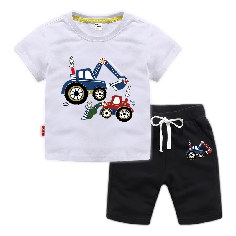 Children's clothing summer new boy baby short-sleeved shorts two-piece small and medium children's casual suit
Children's clothing summer new boy baby short-sleeved shorts two-piece small and medium children's casual suit