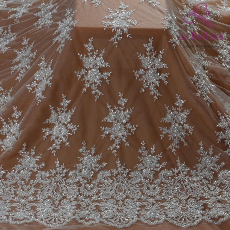 La Belleza 1yard heavy handmade beaded lace fabric deep blue/royal blue /wine/ivory/gray wedding dress lace fabric 49'' width
La Belleza 1yard heavy handmade beaded lace fabric deep blue/royal blue /wine/ivory/gray wedding dress lace fabric 49'' width