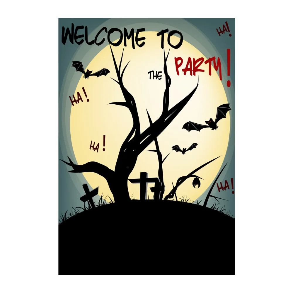 Welcome To The Halloween Party Garden Flags Designed With Double Sided Decorative Banners Outdoor And Indoor Flag
Welcome To The Halloween Party Garden Flags Designed With Double Sided Decorative Banners Outdoor And Indoor Flag