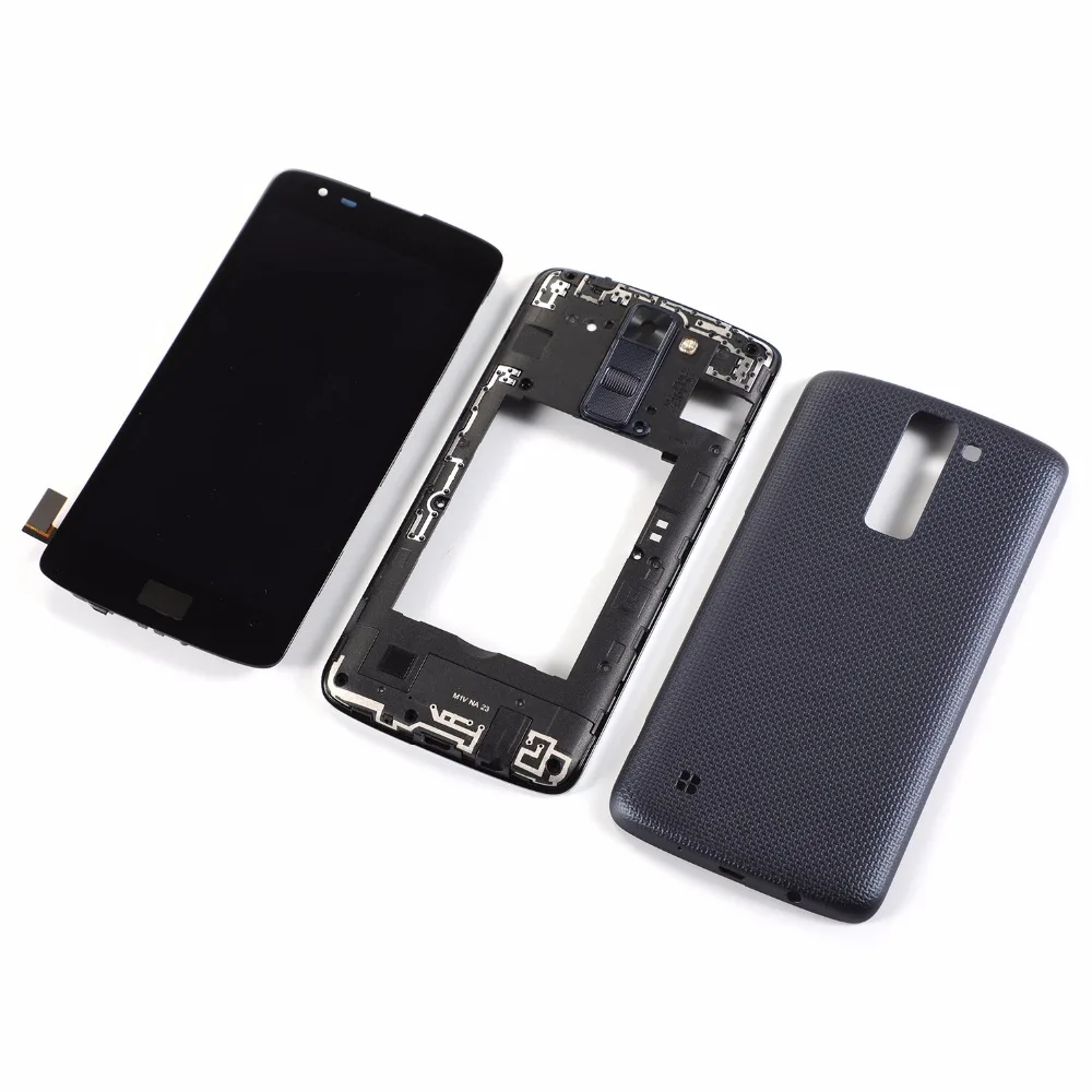 ЖК-дисплей для LG K8 LTE K350 K350N K350E K350DS, сенсорный экран с рамкой для корпуса, задняя крышка аккумулятора, оригинал
ЖК-дисплей для LG K8 LTE K350 K350N K350E K350DS, сенсорный экран с рамкой для корпуса, задняя крышка аккумулятора, оригинал