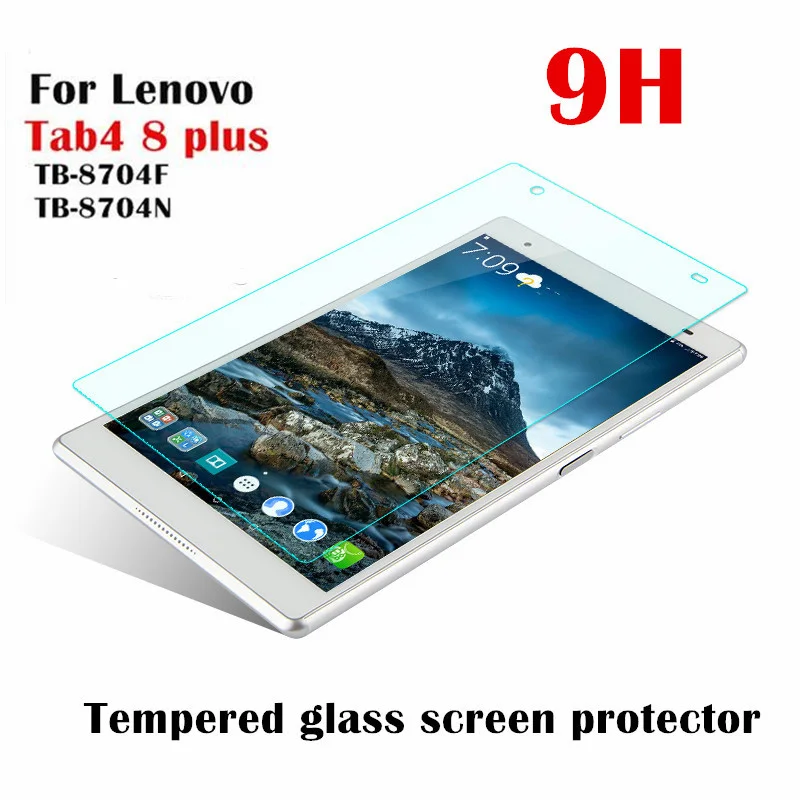

Tempered Glass For Lenovo Tab 4 8 Plus TB-8704F TB-8704X TB-8704N TB-8704 Tablet Screen Protector Film 8.0 inch Guard 9H 0.3mm