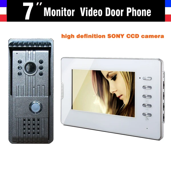 New 7 Inch Lcd Video Doorbell Door Phone Doorbell Intercom System 1 V 1 Video Doorphone Alloy Panel Camera
New 7 Inch Lcd Video Doorbell Door Phone Doorbell Intercom System 1 V 1 Video Doorphone Alloy Panel Camera