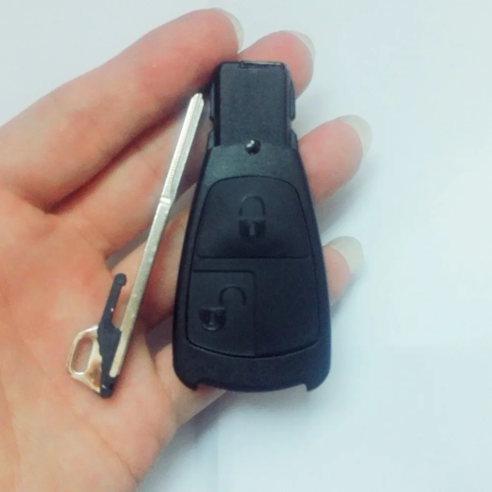 Чехол для ключей в старом стиле с 2 кнопками для Benz Mercedes C180 1998-2004 W202, чехол для смарт-карт с лезвием
Чехол для ключей в старом стиле с 2 кнопками для Benz Mercedes C180 1998-2004 W202, чехол для смарт-карт с лезвием