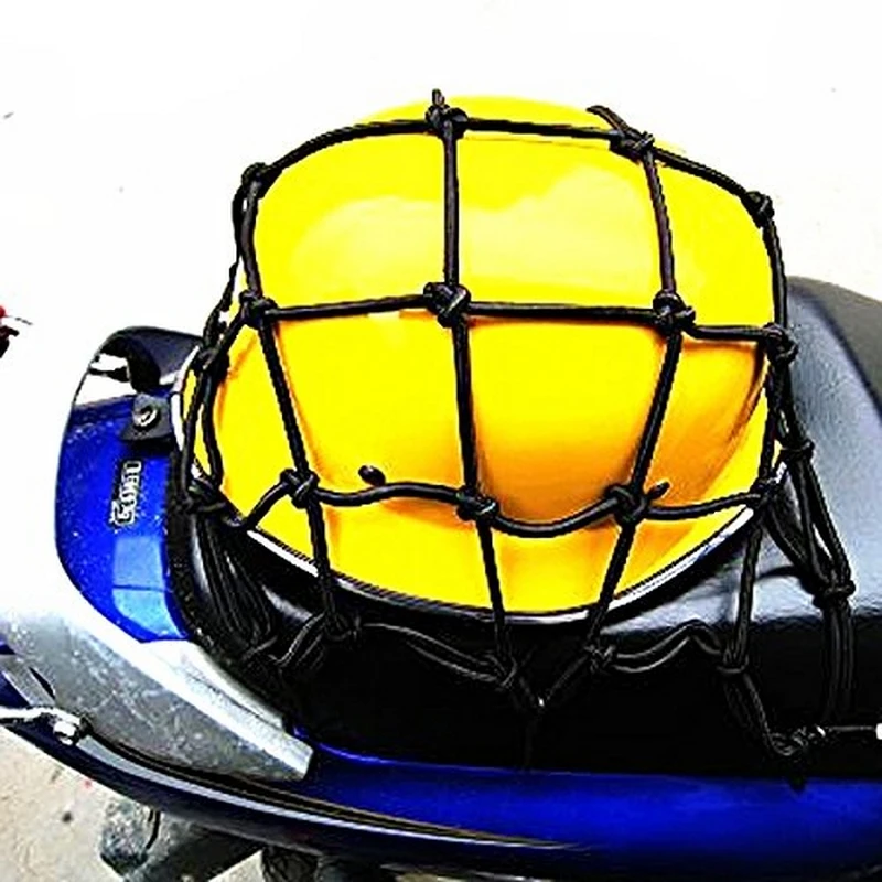 40X40cm Tensioner Elastic With Hook Durable Motorcycle Luggage Net 6 Plastic Cargo Helmet Mesh High Elastic Network Bike Luggage
40X40cm Tensioner Elastic With Hook Durable Motorcycle Luggage Net 6 Plastic Cargo Helmet Mesh High Elastic Network Bike Luggage