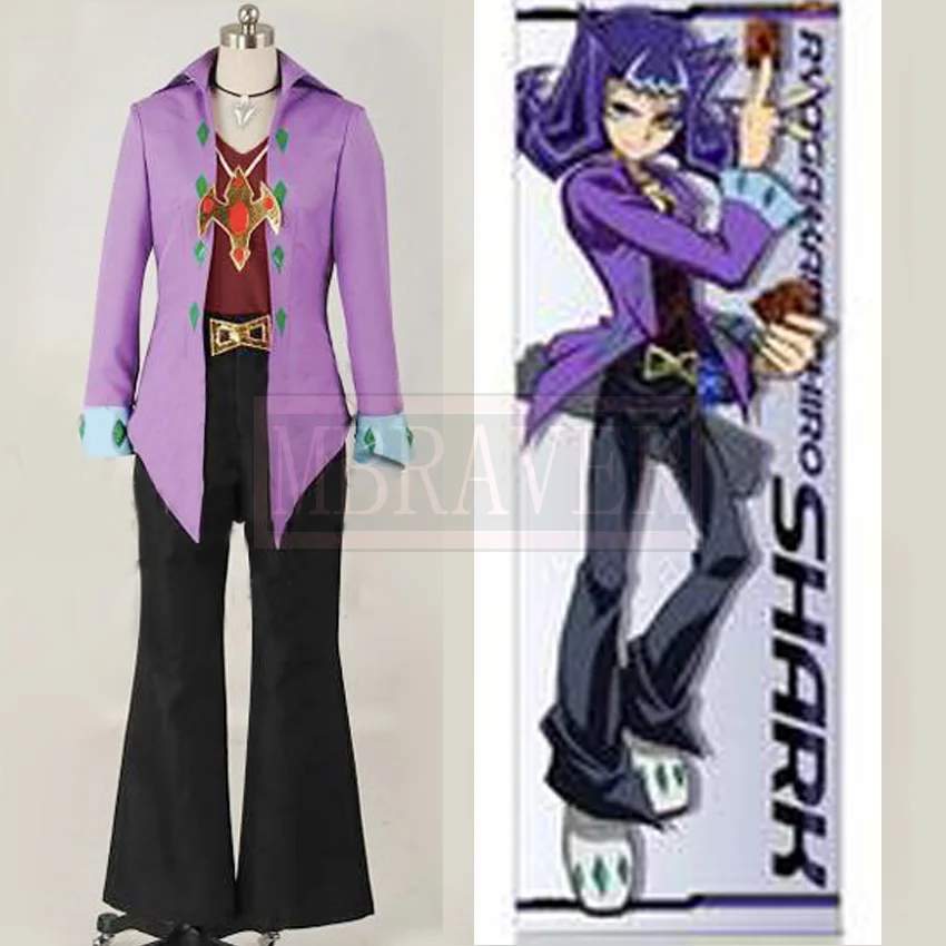 Custom Made Yu-Gi-Oh! Yu Gi Oh Zexal Reginald Kastle Kamishiro Ryoga Shark Cosplay Costume
Custom Made Yu-Gi-Oh! Yu Gi Oh Zexal Reginald Kastle Kamishiro Ryoga Shark Cosplay Costume
