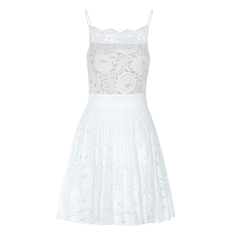 Max Spri 2019 New Fashion Women Elegant Spaghetti Straps Sleeveless Backless Floral Lace A-Line Sashes Feminine Mini Dress
Max Spri 2019 New Fashion Women Elegant Spaghetti Straps Sleeveless Backless Floral Lace A-Line Sashes Feminine Mini Dress
