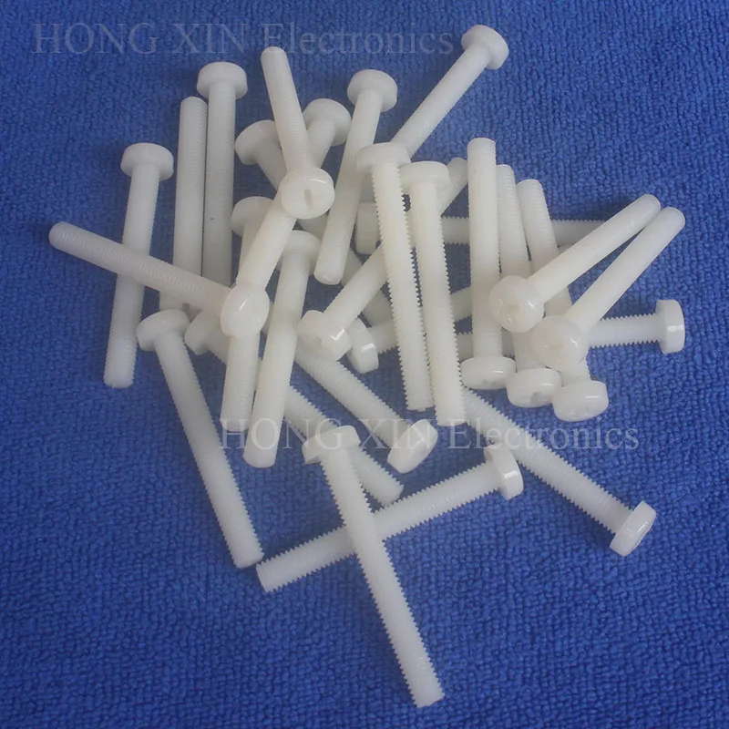 M5 White Pan Head Cross Nylon Screws Round Head Plastic Round Head Screws M5*8/10/12/15/20/25/30/35/40 Philips Round Head
M5 White Pan Head Cross Nylon Screws Round Head Plastic Round Head Screws M5*8/10/12/15/20/25/30/35/40 Philips Round Head