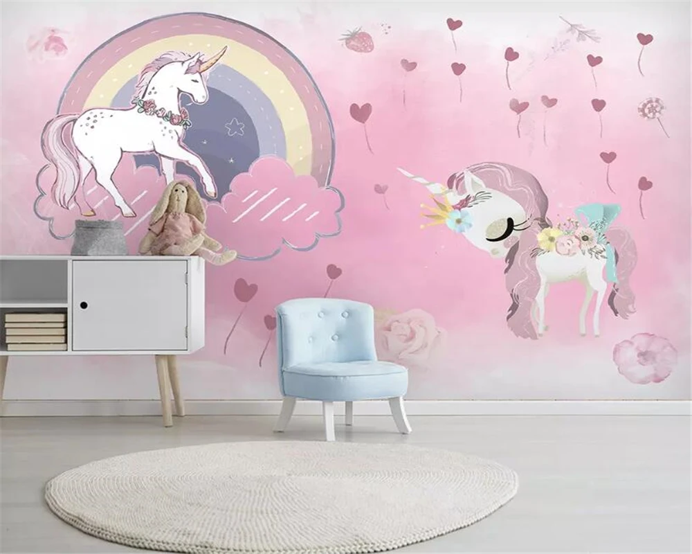 beibehang Custom 3d wallpaper mural Unicorn pink balloon background wall Children's room background wall papel pintado wallpaper
beibehang Custom 3d wallpaper mural Unicorn pink balloon background wall Children's room background wall papel pintado wallpaper