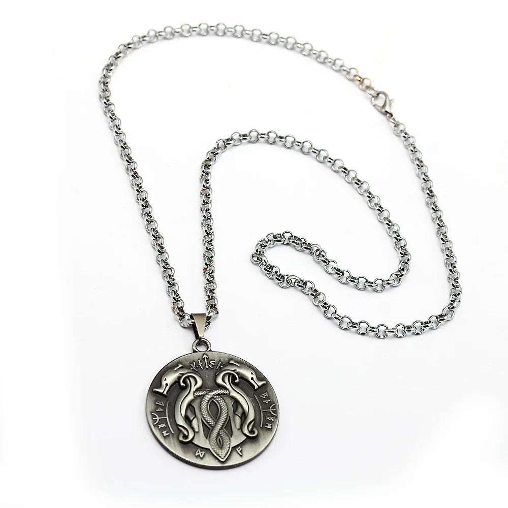 God Of War Pendant Snake Necklace Personality Game Jewelry Men Gift for Fans Birthday Jewelry
God Of War Pendant Snake Necklace Personality Game Jewelry Men Gift for Fans Birthday Jewelry