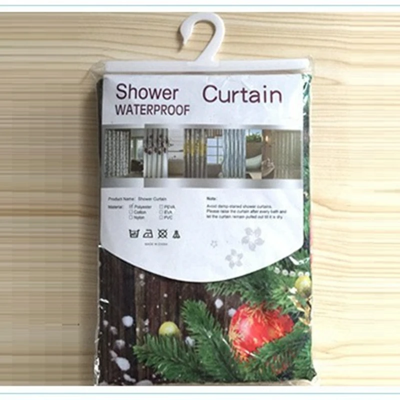 Christmas Shower Curtain Polyester Waterproof Bathroom Curtains Hotel Home Bath Accessories Merry Christmas Decoration Curtain
Christmas Shower Curtain Polyester Waterproof Bathroom Curtains Hotel Home Bath Accessories Merry Christmas Decoration Curtain
