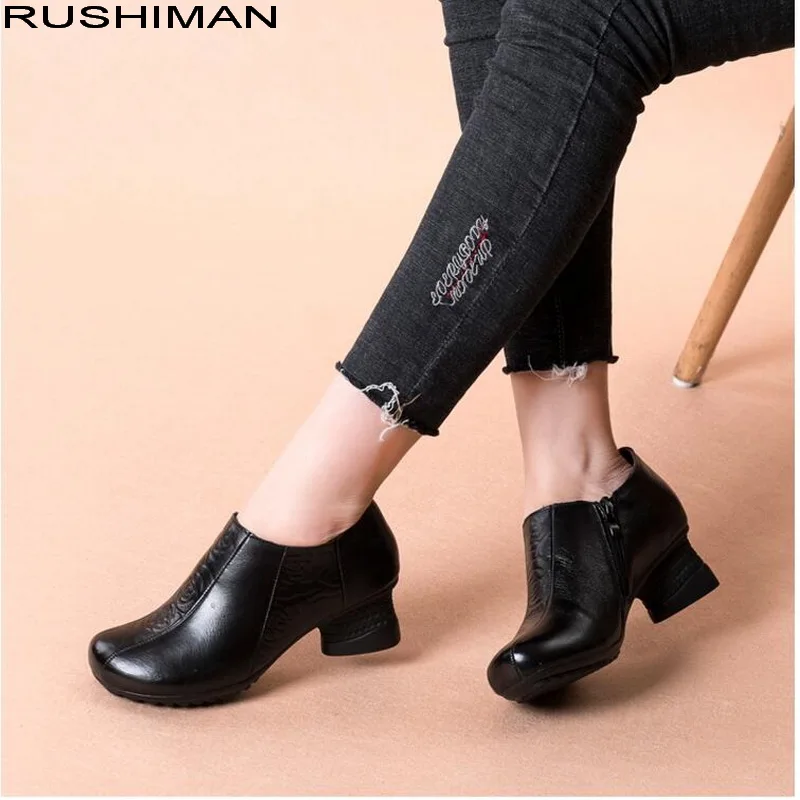 RUSHIMAN Spring Autumn Fashion Loafers Handmade Genuine Leather Single Shoes Soft Casual Flat Shoes Women Flats Ladies shoes 35-
RUSHIMAN Spring Autumn Fashion Loafers Handmade Genuine Leather Single Shoes Soft Casual Flat Shoes Women Flats Ladies shoes 35-