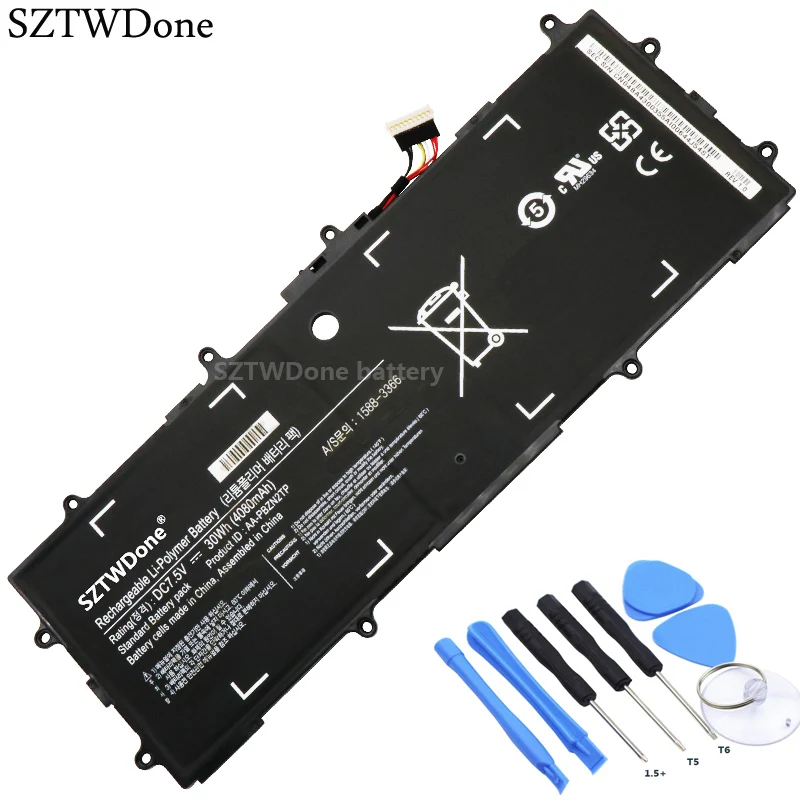 SZTWDone AA-PBZN2TP Laptop battery for samsung Chromebook XE500T1C NP905S3G 910S3G 915S3G NP905S3K XE303 XE303C12 905s3g 905S
SZTWDone AA-PBZN2TP Laptop battery for samsung Chromebook XE500T1C NP905S3G 910S3G 915S3G NP905S3K XE303 XE303C12 905s3g 905S