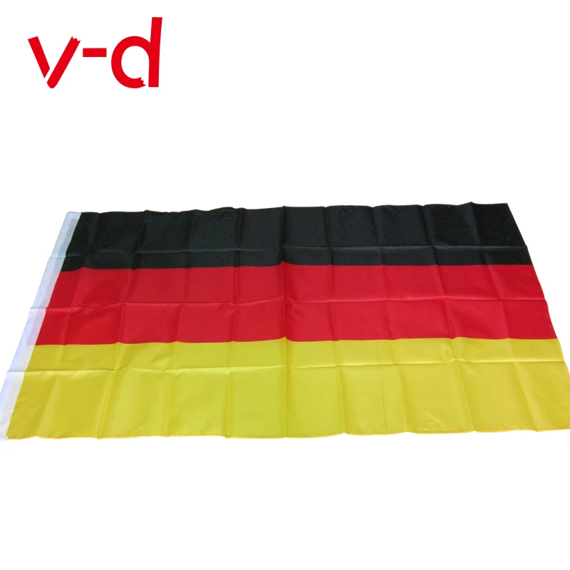 free shipping xvggdg New 3x5 Feet Large German Flag Polyester the Germany National Banner Home Decor