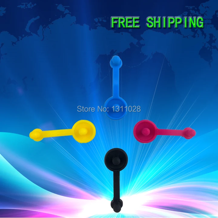 INK WAY Colorful Rubber Plugs for ink tank and long big Refillable Ink Cartridge,30sets 120PCS 4C BK C M Y
INK WAY Colorful Rubber Plugs for ink tank and long big Refillable Ink Cartridge,30sets 120PCS 4C BK C M Y
