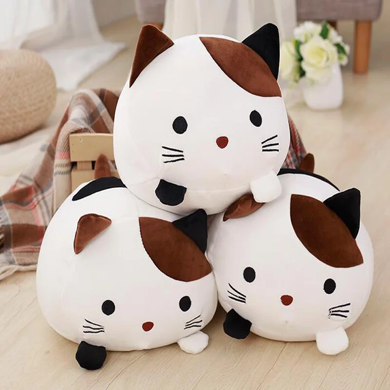 Cute Down Cotton Soft Round Rolling Cat Doll Doll Plush Toy Filled Cotton Pillow Cartoon Animal Sleeping Pillow Birthday Gift
Cute Down Cotton Soft Round Rolling Cat Doll Doll Plush Toy Filled Cotton Pillow Cartoon Animal Sleeping Pillow Birthday Gift