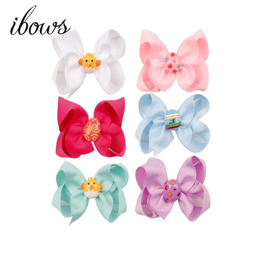 6 Colors 12 Pcs 4.5'' Easter Day Eggs Hair Bows For Girls Solid Ribbon Easter Eggs Bowknot Hair Clip Hairgrips Hair Accessories
6 Colors 12 Pcs 4.5'' Easter Day Eggs Hair Bows For Girls Solid Ribbon Easter Eggs Bowknot Hair Clip Hairgrips Hair Accessories