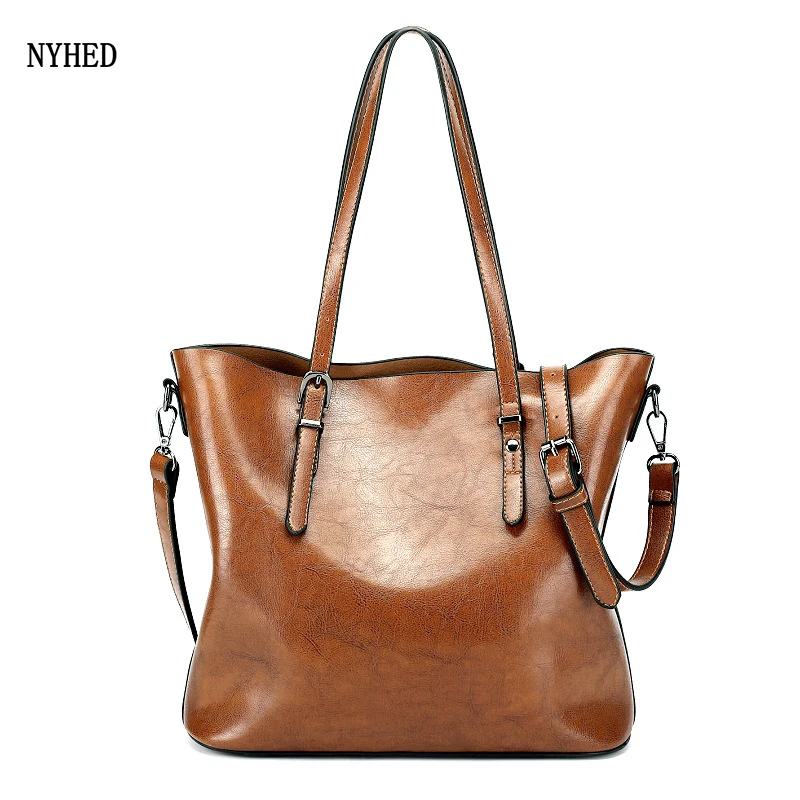 Vintage Women Bag Oil Wax Women's Leather Handbags Luxury Lady Hand Bags Women messenger bag Big Tote Sac Bolsos Mujer
Vintage Women Bag Oil Wax Women's Leather Handbags Luxury Lady Hand Bags Women messenger bag Big Tote Sac Bolsos Mujer